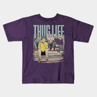 Thug Life Vintage Watercolor Kids T-Shirt